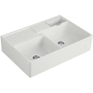 Villeroy und Boch Villeroy et Boch double bol 632391SM set de dechets, operation manuelle, bol de repos, vapeur