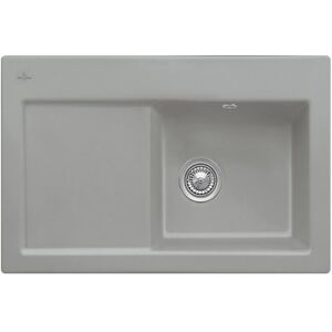 Villeroy und Boch Villeroy & Boch Subway evier encastrable 671401KD a droite, avec vidage et fonctionnement manuel, fossile