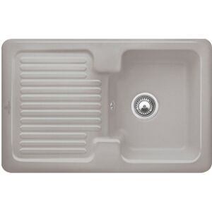 Villeroy und Boch Villeroy & Boch Condor evier encastrable 674501KD avec jeu de dechets et fonctionnement manuel, fossile