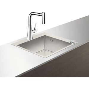 Hansgrohe Combinaison évier Hansgrohe Select C71-F450-01 43207000 chromé , avec sBox, 1 lavabo principal