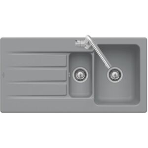 Villeroy & Boch Architectura MetalRim Evier - Réversible, 60 cm - Publicité Villeroy & Boch Architectura MetalRim Evier - Réversible, 60 cm - Publicité