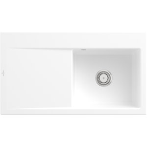 Évier Villeroy & Boch Subway Style 50 - Droit, Manuel, Céramique, 900x510mm - Publicité Évier Villeroy & Boch Subway Style 50 - Droit, Manuel, Céramique, 900x510mm - Publicité