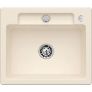 Évier Villeroy & Boch Ivoire Siluet 60 S, Drainage Automatique - Publicité Évier Villeroy & Boch Ivoire Siluet 60 S, Drainage Automatique - Publicité