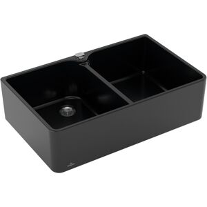 Evier Double Villeroy & Boch - Ébène - 638002S5 - Publicité Evier Double Villeroy & Boch - Ébène - 638002S5 - Publicité