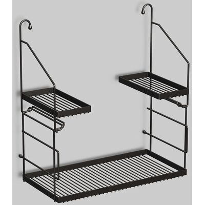 Alape AG. Étagère en acier Utensilo pour évier 8902000980 noir mat, revêtement par poudre, 517 x 558 x 270 mm - Publicité Alape AG. Étagère en acier Utensilo pour évier 8902000980 noir mat, revêtement par poudre, 517 x 558 x 270 mm - Publicité