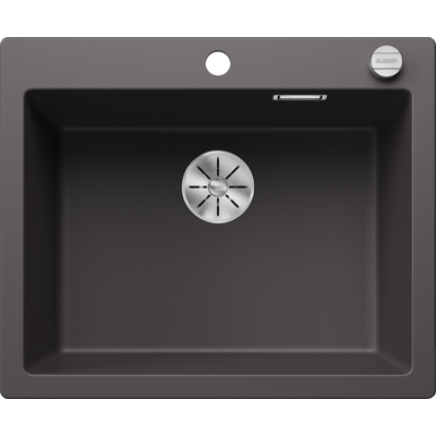 Blanco Pleon 6 Évier Silgranit 523687 61,5 x 51 cm, gris roche, télécommande de vidange avec commande rotative - Publicité Blanco Pleon 6 Évier Silgranit 523687 61,5 x 51 cm, gris roche, télécommande de vidange avec commande rotative - Publicité