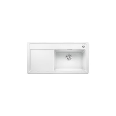 Évier BLANCO Zenar XL 6 S DampfgarPlus - Grand Bassin, Blanc - Publicité Évier BLANCO Zenar XL 6 S DampfgarPlus - Grand Bassin, Blanc - Publicité