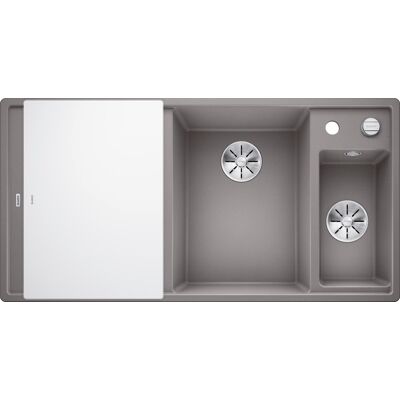 Évier de Cuisine Blanco Axia 6S III Silgranit - 1,5 Bols, Droite - Publicité Évier de Cuisine Blanco Axia 6S III Silgranit - 1,5 Bols, Droite - Publicité