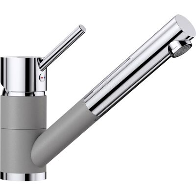 Robinet de cuisine BLANCO Antas-S - Basse pression, spray extractible, aspect SILGRANIT - Publicité Robinet de cuisine BLANCO Antas-S - Basse pression, spray extractible, aspect SILGRANIT - Publicité