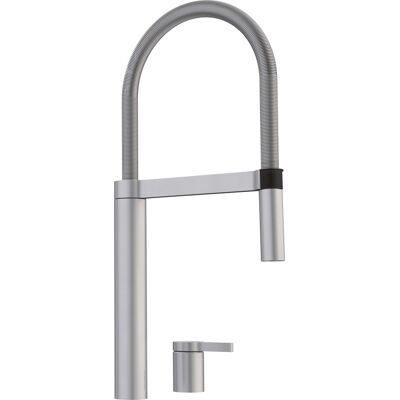 Blanco Culina S Duo robinet de cuisine 519784 haute pression, avec flexible de Inox , Inox mat - Publicité Blanco Culina S Duo robinet de cuisine 519784 haute pression, avec flexible de Inox , Inox mat - Publicité
