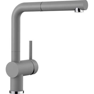 Blanco Linus -s Mélangeur de cuisine 516689 extensible, SILGRANIT aspect alumétallique - Publicité Blanco Linus -s Mélangeur de cuisine 516689 extensible, SILGRANIT aspect alumétallique - Publicité