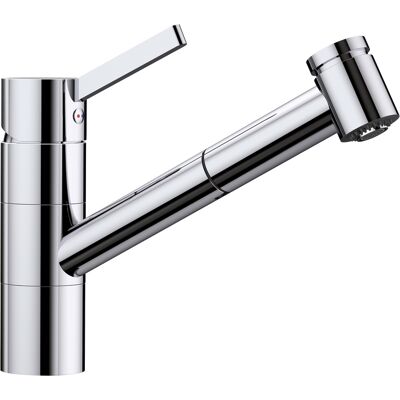 Robinet de cuisine BLANCO TIVO-S-F - Basse pression, Extractible, Chrome - Publicité Robinet de cuisine BLANCO TIVO-S-F - Basse pression, Extractible, Chrome - Publicité