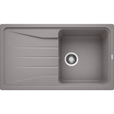 Évier Blanco Sona 5 S en Aluminium Métallique Réversible - Un Bac - Publicité Évier Blanco Sona 5 S en Aluminium Métallique Réversible - Un Bac - Publicité