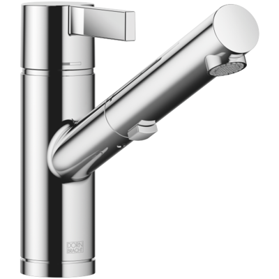 Robinet extractible Dornbracht ENO avec douche - Chrome - Publicité Robinet extractible Dornbracht ENO avec douche - Chrome - Publicité