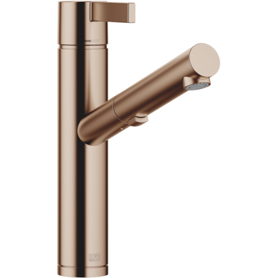 Robinet de cuisine extractible Dornbracht Eno 33876760-42 extractible, avec fonction douchette, saillie 206 mm, bronze brossé - Publicité Robinet de cuisine extractible Dornbracht Eno 33876760-42 extractible, avec fonction douchette, saillie 206 mm, bronze brossé - Publicité