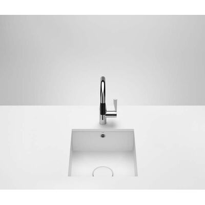 Dornbracht Modèle 38400002-62 Blanc Mat - Évier sous plan - Publicité Dornbracht Modèle 38400002-62 Blanc Mat - Évier sous plan - Publicité