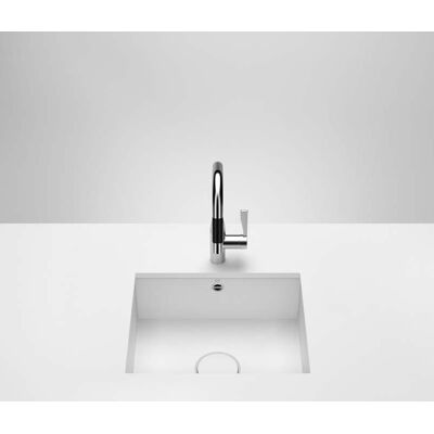 Lavabo Dornbracht - 38500002-62 - Blanc mat - 500x400mm - Acier - Sous-encastrement - Publicité Lavabo Dornbracht - 38500002-62 - Blanc mat - 500x400mm - Acier - Sous-encastrement - Publicité