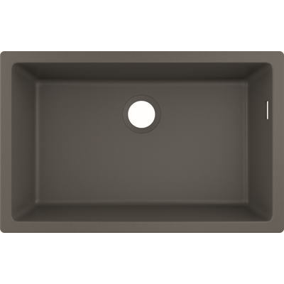 Hansgrohe Modèle 43432290 - Évier sous plan - Gris pierre - 1 cuve - Publicité Hansgrohe Modèle 43432290 - Évier sous plan - Gris pierre - 1 cuve - Publicité