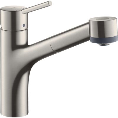 Hansgrohe Talis M52 Robinet de Cuisine - 2 Modes, 170mm, Inox - Publicité Hansgrohe Talis M52 Robinet de Cuisine - 2 Modes, 170mm, Inox - Publicité