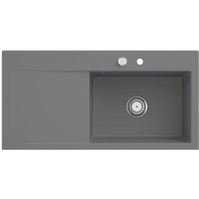 Évier Subway Style Villeroy & Boch - À Droite, 1000x510 mm, Céramique Pierre - Publicité Évier Subway Style Villeroy & Boch - À Droite, 1000x510 mm, Céramique Pierre - Publicité