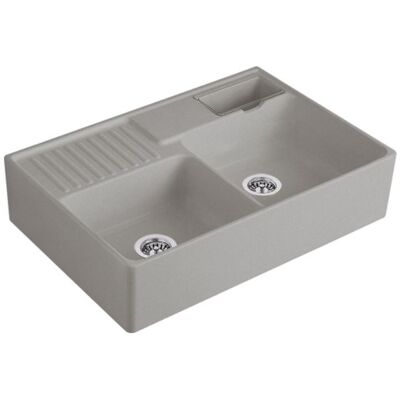 Évier double Villeroy & Boch - Céramique, 895x220mm - Publicité Évier double Villeroy & Boch - Céramique, 895x220mm - Publicité
