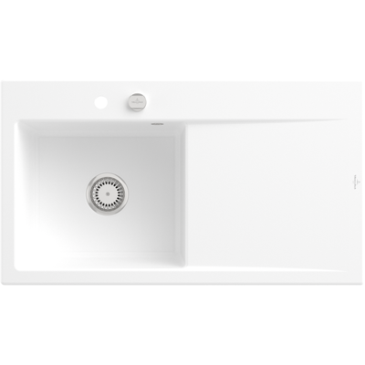 Évier encastrable Villeroy & Boch Subway Style 50 Blanc Pierre - Évier - Publicité Évier encastrable Villeroy & Boch Subway Style 50 Blanc Pierre - Évier - Publicité