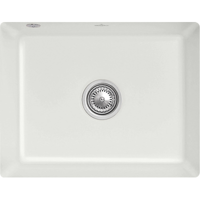 Évier encastré Villeroy & Boch - Modèle 331002SM - Vapeur - Publicité Évier encastré Villeroy & Boch - Modèle 331002SM - Vapeur - Publicité