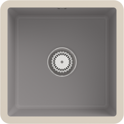 Évier encastré Fossil Villeroy & Boch - 440x440 mm - Manuel - Publicité Évier encastré Fossil Villeroy & Boch - 440x440 mm - Manuel - Publicité