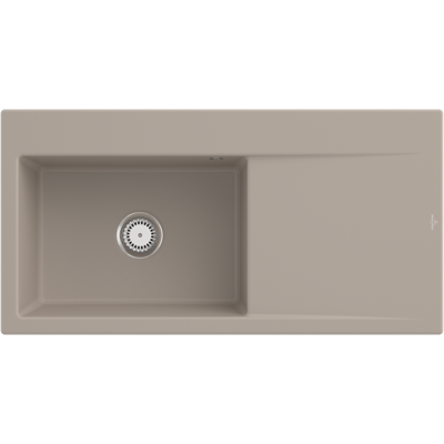 Évier encastrable Villeroy & Boch Subway Style 60 - Beige - Publicité Évier encastrable Villeroy & Boch Subway Style 60 - Beige - Publicité