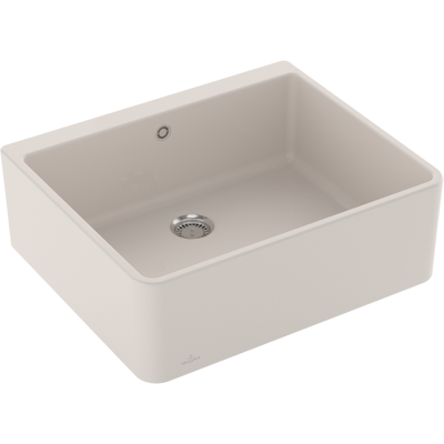 Villeroy und Boch Villeroy et Boch garniture de vidange 1 bac 636001KR match0 avec commande manuelle, crema - Publicité Villeroy und Boch Villeroy et Boch garniture de vidange 1 bac 636001KR match0 avec commande manuelle, crema - Publicité