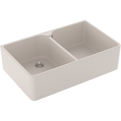 Villeroy & Boch Double Évier - 638001KR CeramicPlus - Publicité Villeroy & Boch Double Évier - 638001KR CeramicPlus - Publicité