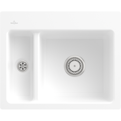Villeroy & Boch Évier Subway - 60 cm, Blanc - Publicité Villeroy & Boch Évier Subway - 60 cm, Blanc - Publicité
