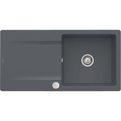 Villeroy & Boch Siluet Évier Réversible Graphite - Publicité Villeroy & Boch Siluet Évier Réversible Graphite - Publicité