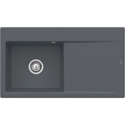 Villeroy & Boch Modèle 335200i4 Évier à Gauche CeramicPlus - Évier de Cuisine - Publicité Villeroy & Boch Modèle 335200i4 Évier à Gauche CeramicPlus - Évier de Cuisine - Publicité