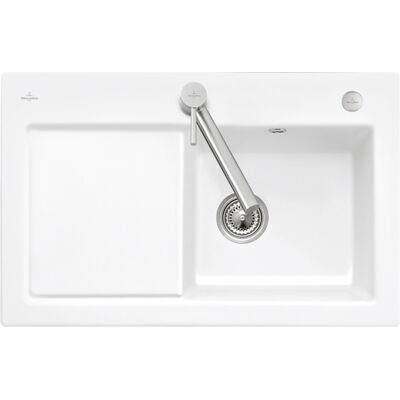 Villeroy & Boch Subway Évier encastré plat - Bassinet droit - 745x475 mm - Publicité Villeroy & Boch Subway Évier encastré plat - Bassinet droit - 745x475 mm - Publicité