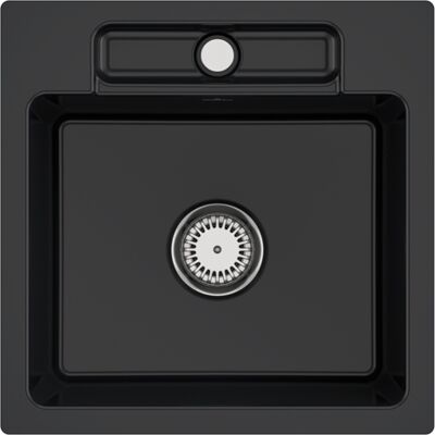 Villeroy & Boch Évier Siluet encastré, Ebony - Évier de Cuisine - Publicité Villeroy & Boch Évier Siluet encastré, Ebony - Évier de Cuisine - Publicité
