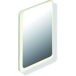 miroir lumineux Hewi LED 950.01.11101 570x1000x37mm, bord miroir satine sur tout le pourtour