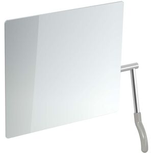 miroir inclinable Hewi 802.01.100R95 725x741x73mm, levier a droite, gris roche