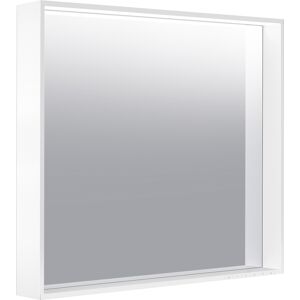 Keuco miroir X-Line 33298302503 800x700x105mm, 52 + 33 watts, blanc, chauffage de miroir