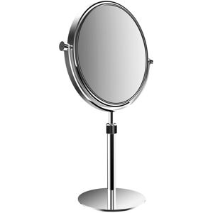 Emco Pure razor/ Miroirs cosmétiques 109400121 Ø 201 mm, chromé , rond, réglable en hauteur, miroir sur pied, 5x - Publicité Emco Pure razor/ Miroirs cosmétiques 109400121 Ø 201 mm, chromé , rond, réglable en hauteur, miroir sur pied, 5x - Publicité