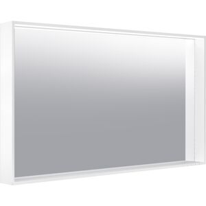 Miroir lumineux blanc Keuco - Miroir LED réglable - Publicité Miroir lumineux blanc Keuco - Miroir LED réglable - Publicité