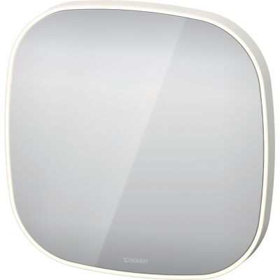 Miroir LED Sensor Duravit Zencha - 50x50 cm, Blanc - Publicité Miroir LED Sensor Duravit Zencha - 50x50 cm, Blanc - Publicité