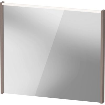 Miroir Duravit D-Code Basalt Matt - Éclairage LED - Publicité Miroir Duravit D-Code Basalt Matt - Éclairage LED - Publicité