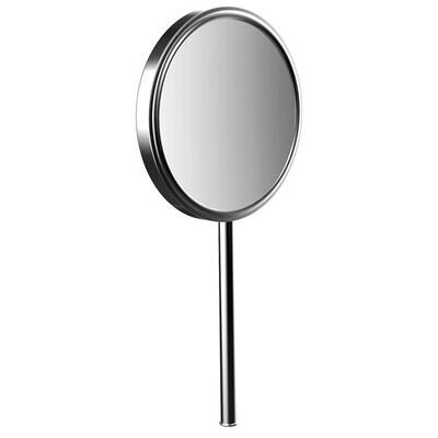Miroir à main Emco - Diamètre 152 mm - Grossissement 5x - Chrome - Publicité Miroir à main Emco - Diamètre 152 mm - Grossissement 5x - Chrome - Publicité