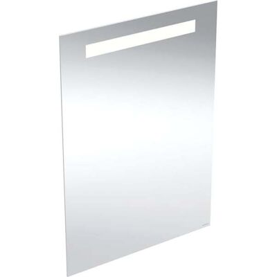 Miroir LED Carré Basic Geberit - 50x70cm - IP44 - Aluminium - Publicité Miroir LED Carré Basic Geberit - 50x70cm - IP44 - Aluminium - Publicité