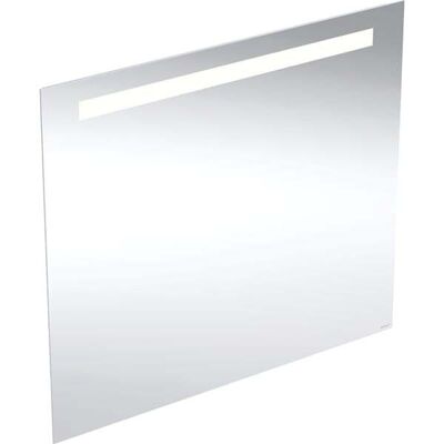 Miroir de salle de bain LED en aluminium Geberit - IP44, 80x70cm - Publicité Miroir de salle de bain LED en aluminium Geberit - IP44, 80x70cm - Publicité
