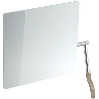 Miroir réglable Hewi 802.01.100R86 - Rectangle, Levier droit, Sable - Publicité Miroir réglable Hewi 802.01.100R86 - Rectangle, Levier droit, Sable - Publicité