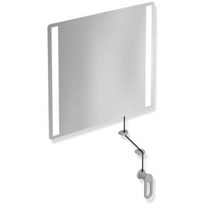 Miroir Hewi 801 LED Pivotant - Miroir Mural pour Salle de Bain - Publicité Miroir Hewi 801 LED Pivotant - Miroir Mural pour Salle de Bain - Publicité