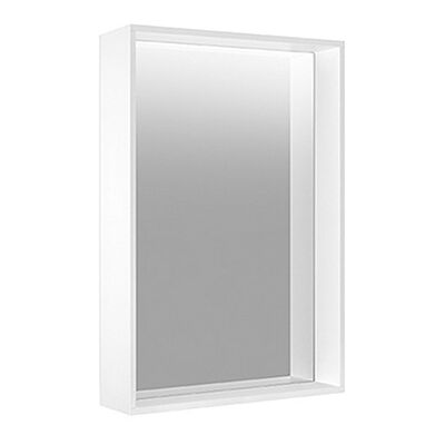 Miroir en Cristal Keuco Plan - 460x850mm - Argenté et Éloxé - Publicité Miroir en Cristal Keuco Plan - 460x850mm - Argenté et Éloxé - Publicité