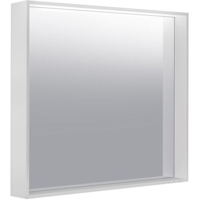 Miroir éclairé Keuco en aluminium perlé - 07897172500 - Publicité Miroir éclairé Keuco en aluminium perlé - 07897172500 - Publicité